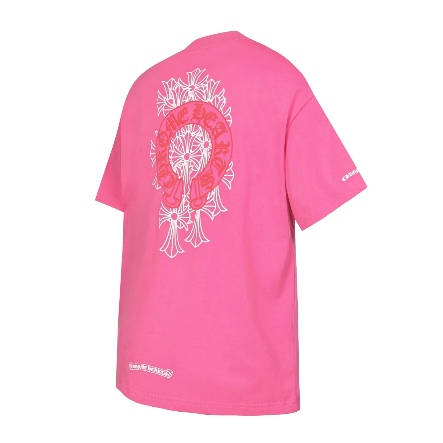 P150 Cross-border model, please do not place an order if you are pursuing quality -Chrome Hearts/Chrome Heart Cross Sanskrit foam printed short-sleeved T-shirt -High weight, high density and high quality. The wool is soft, delicate and skin-friendly. It feels soft and silky. It has excellent warmth and skin-friendly properties.